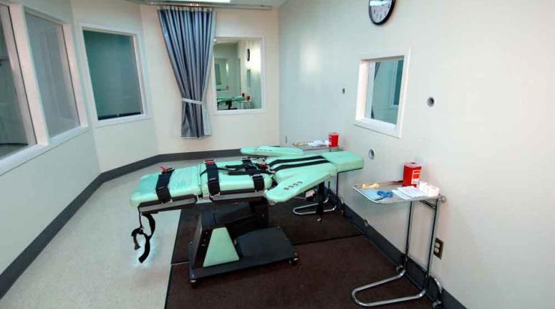 Lethal injection room