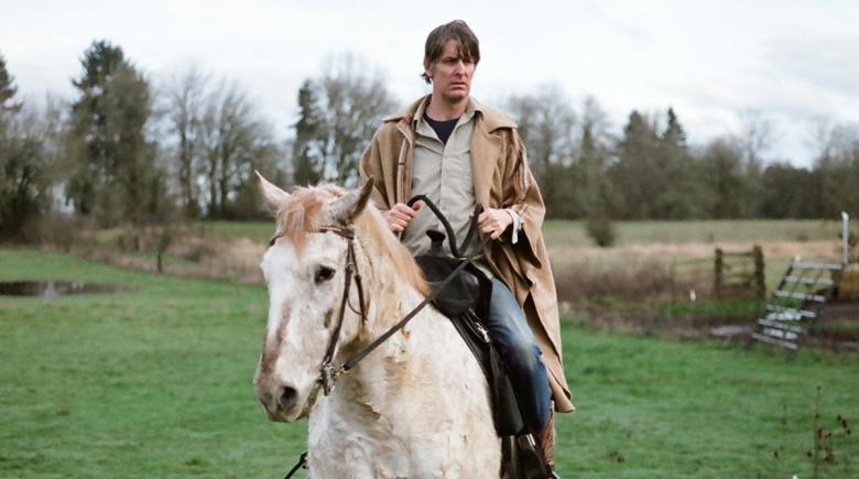 Stephen Malkmus on his horse
