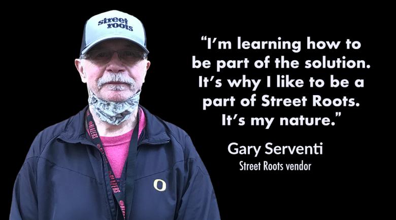 Street Roots vendor Gary