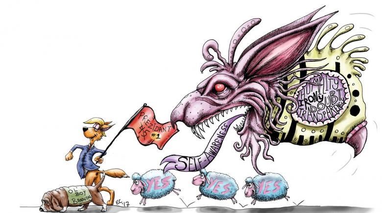 Sheeptoast editorial cartoon: April 7, 2017
