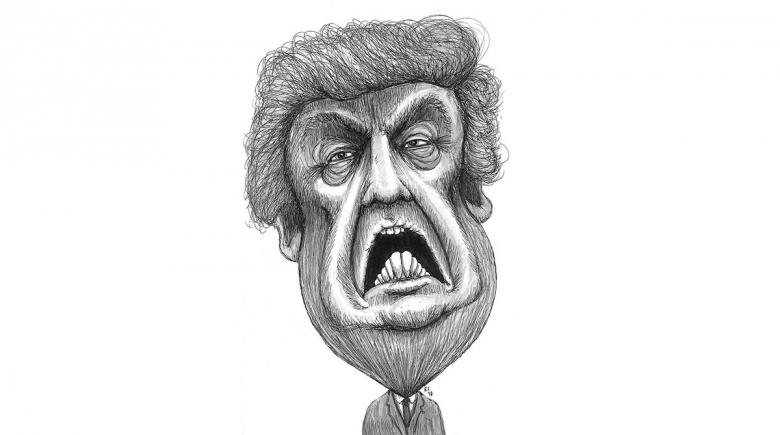 Donald Trump illustration