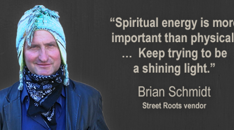 Street Roots vendor Brian