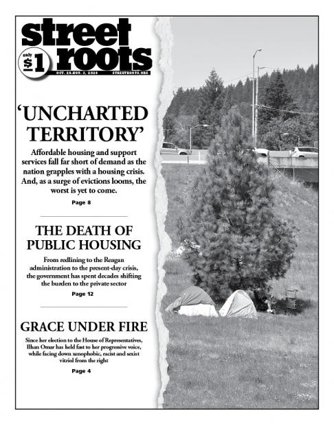 Street Roots' Oct. 28, 2020, cover