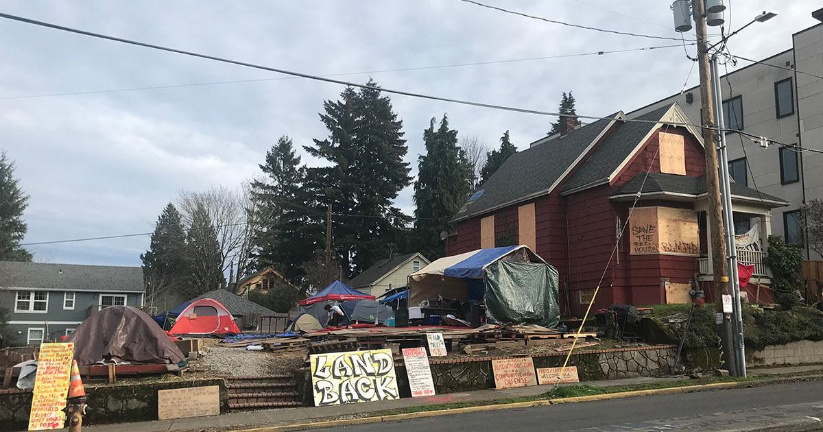 Neighbors surprised to learn of Portland's sanctioned homeless